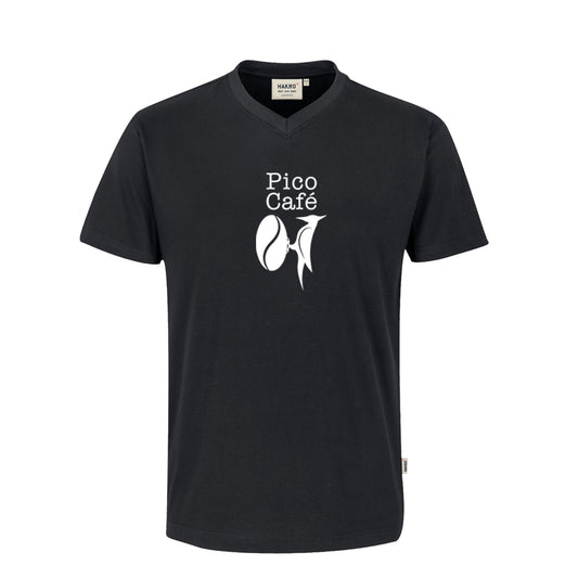 Pico Café Gents V Neck T-Shirt: Classic Komfort