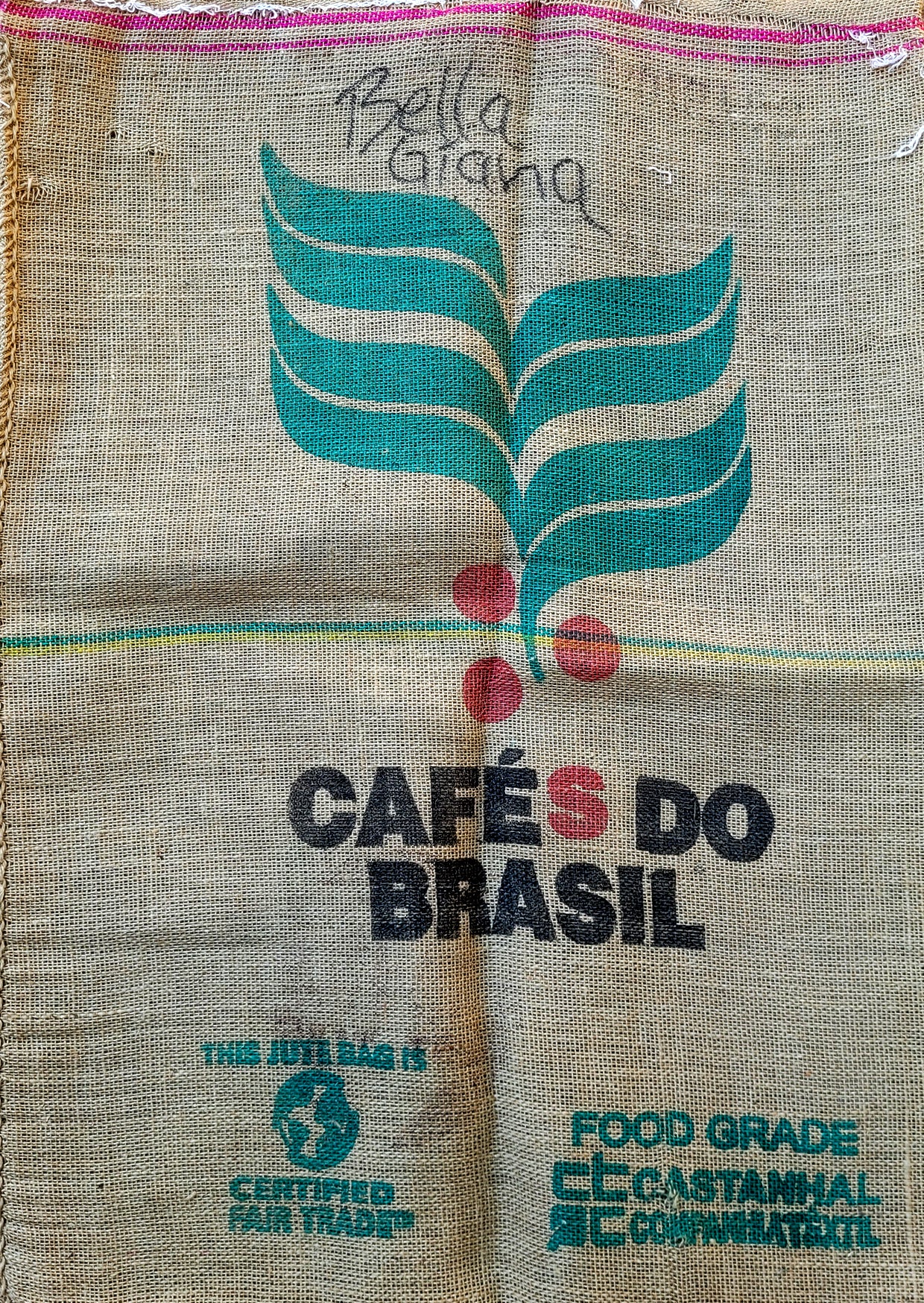 Original Kaffeesäcke aus Jute