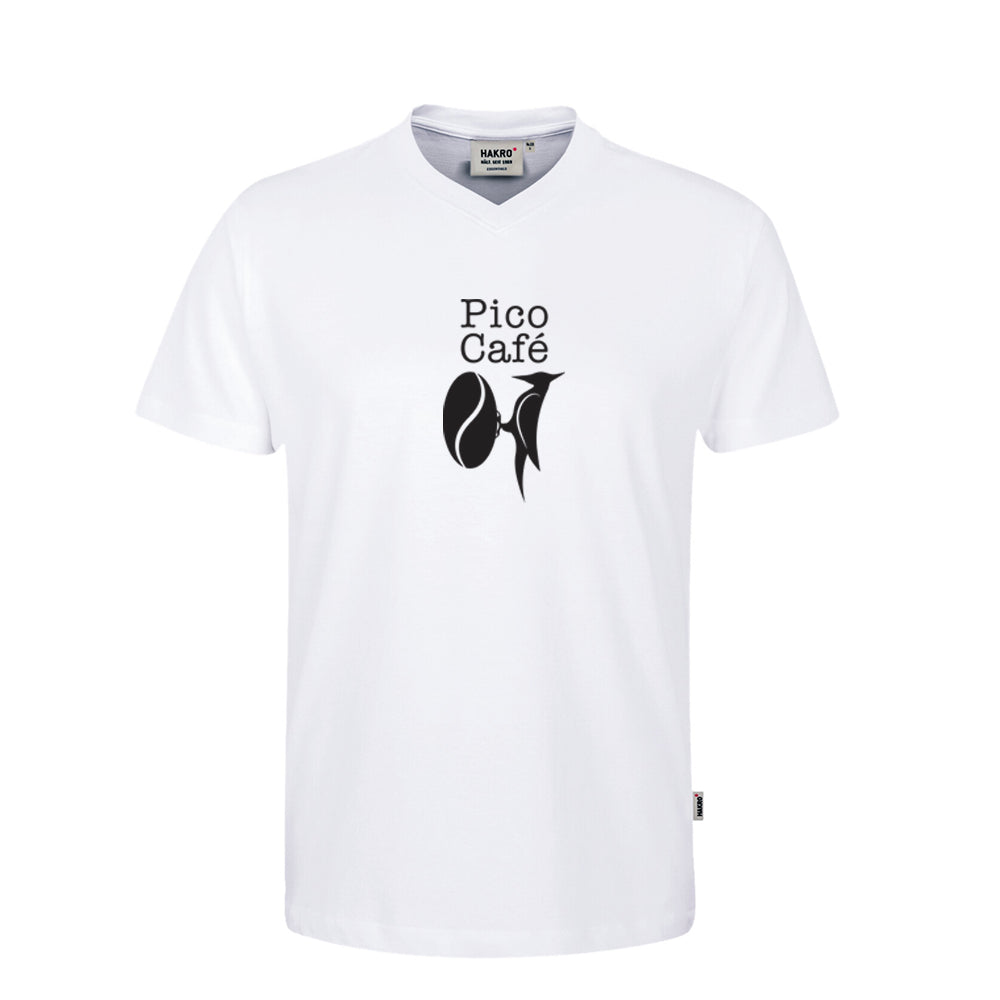 Pico Café Gents V Neck T-Shirt: Classic Komfort