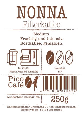 "Nonna" Filterkaffee